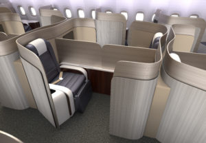 business class seat