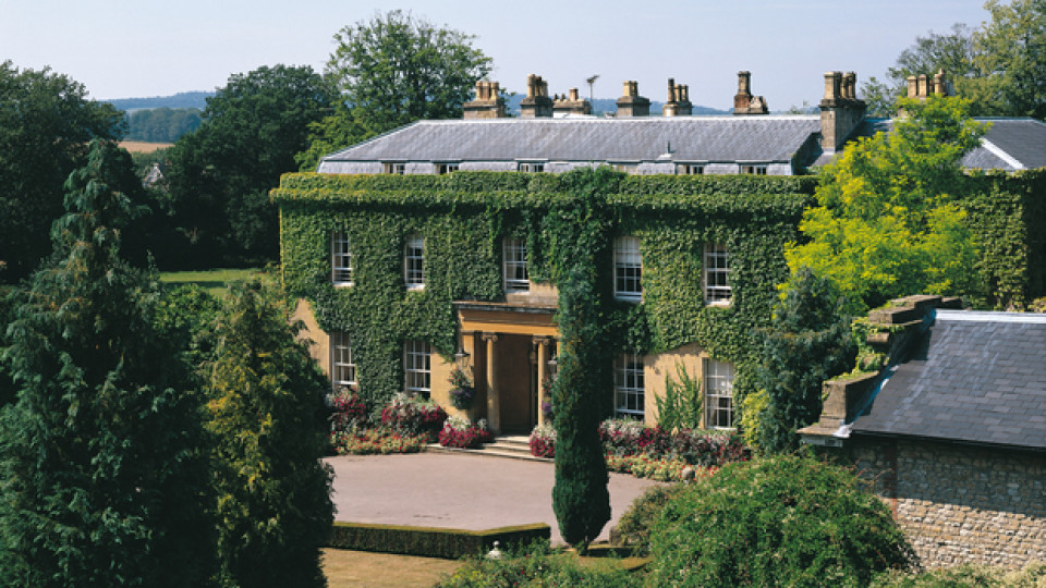 Bishopstrow house in Warminster near Longleat