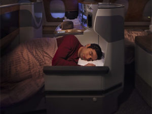 Emirates A380 business class