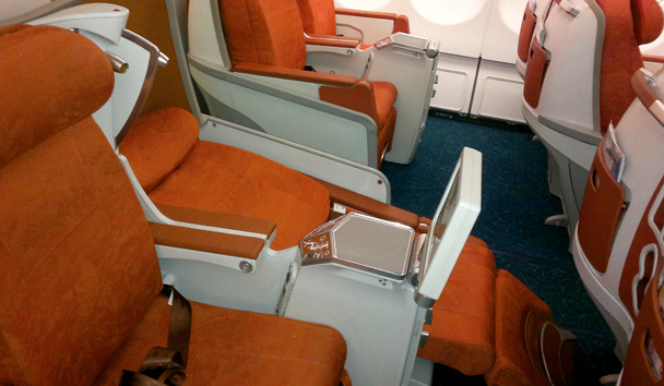 Air Mauritius business class seat