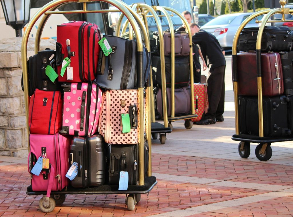 luggage trolley hotels.com