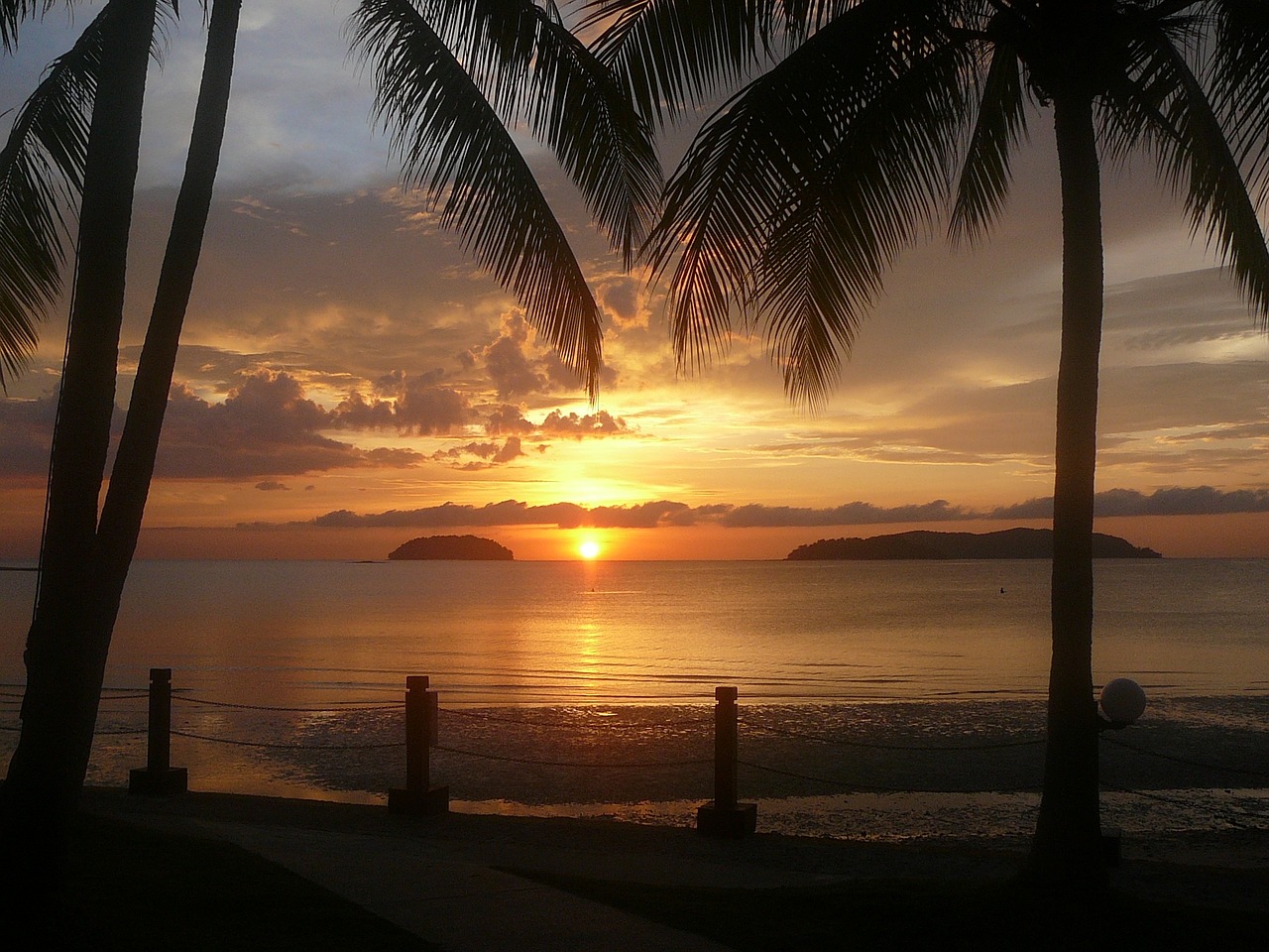 Borneo sunset