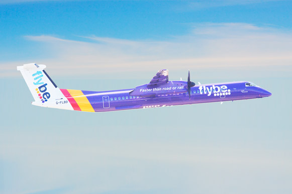 Flybe Heathrow Q400