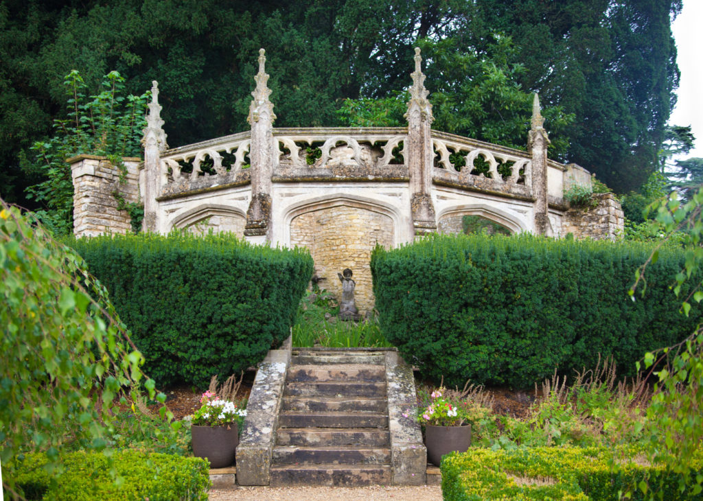 The gardens at the Manor
