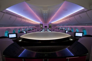 qatar 787 entrance