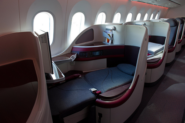 qatar 787 seat