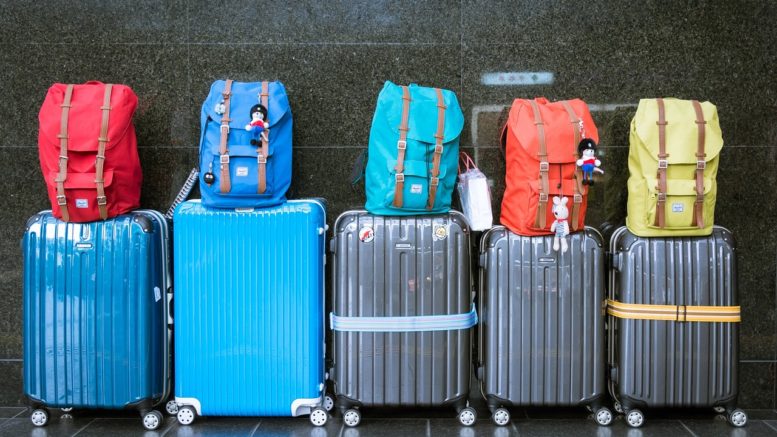 tui hand luggage and handbag