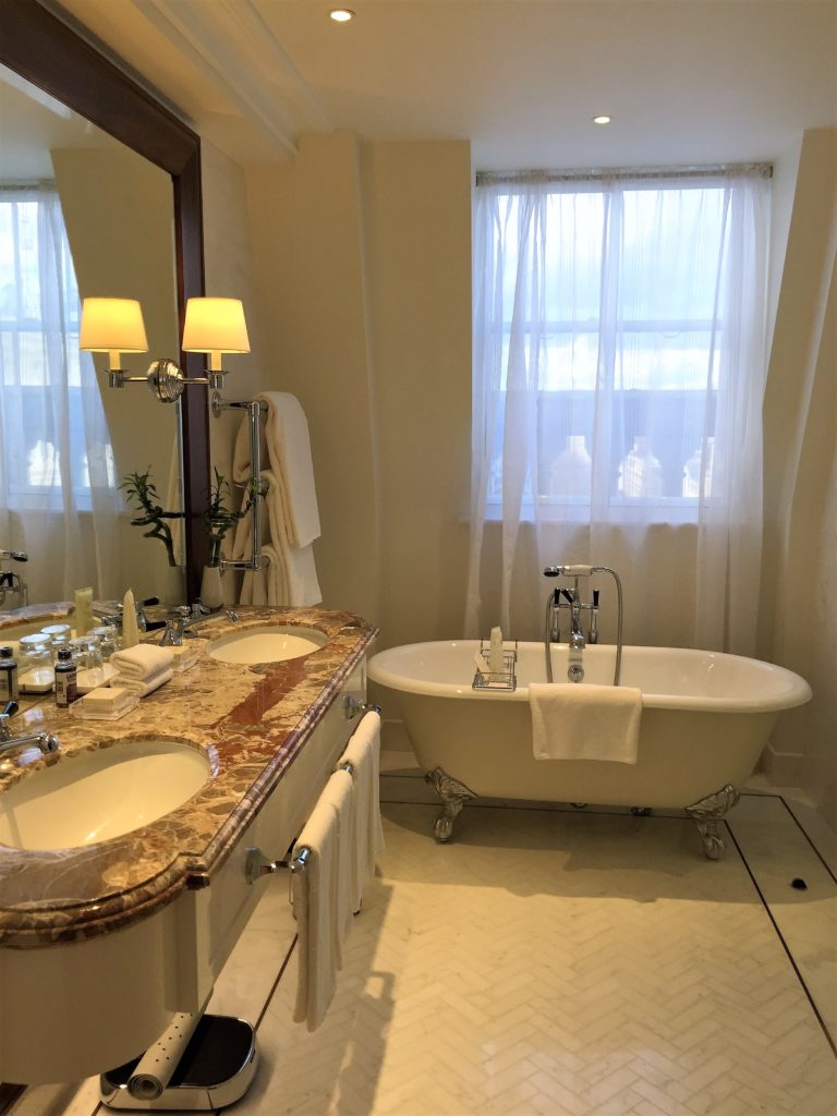 Langham London bathroom