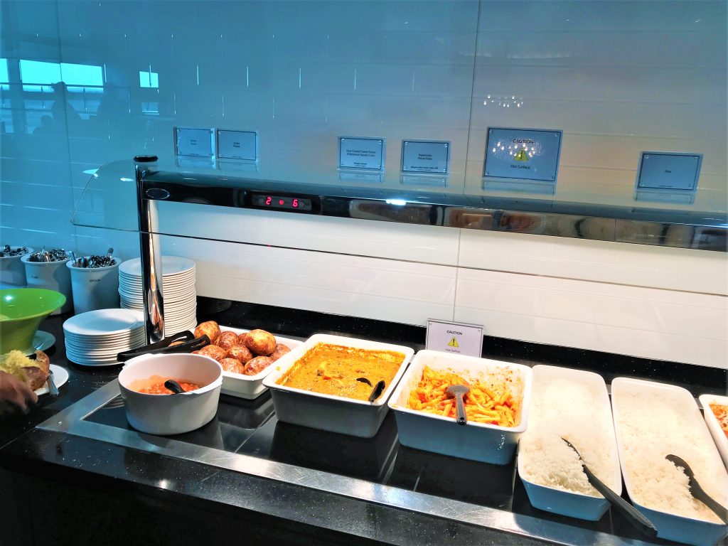 BA Club lounge Gatwick review