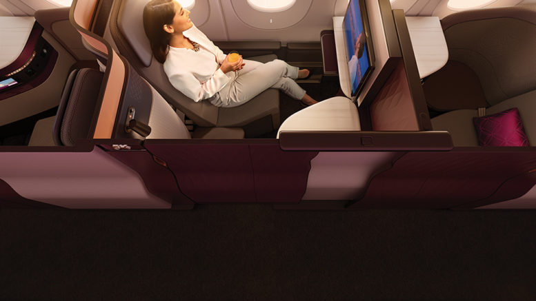 Qatar Airways New Business Class Suite In Detail Turning Left For Less