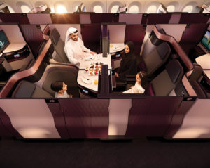 Qatar airways business class suite