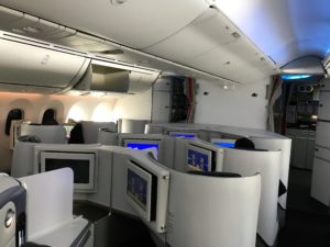 Air France B787 business class review