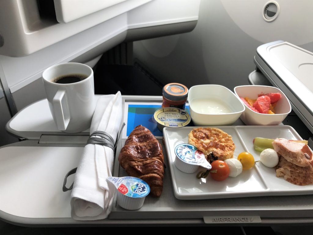 Air France B787 business class review