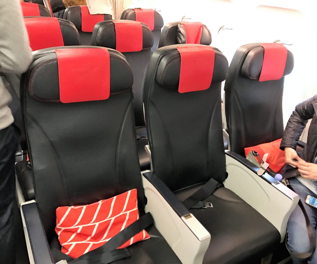 Air france A319 review business class