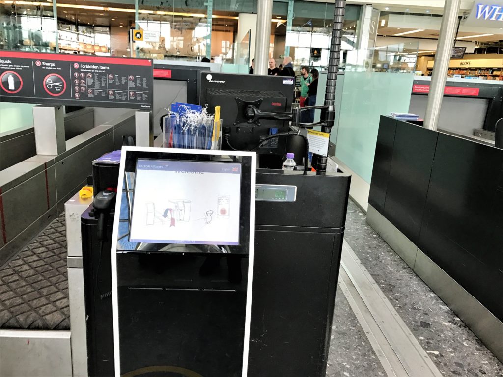 BA Heathrow Terminal 5 'self bag drop' review and BA First Wing update
