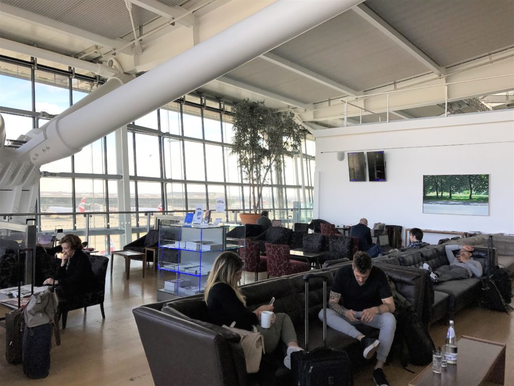 BA Heathrow club lounge review