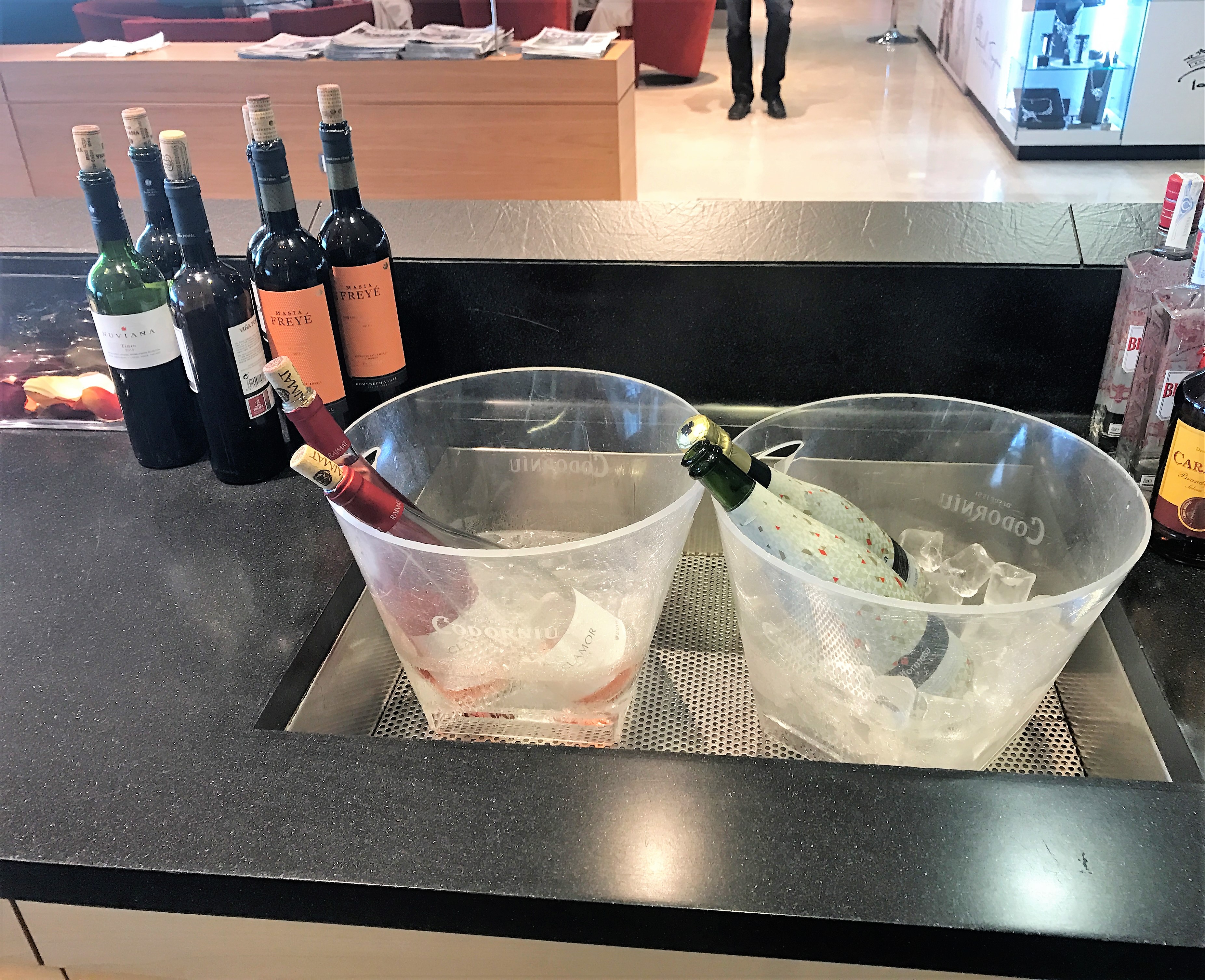 British Airways lounge Sala VIP at Malaga Airport