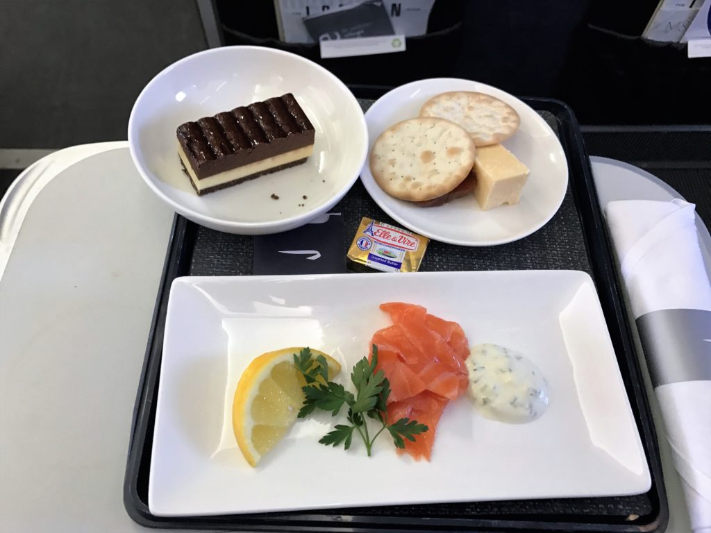 BA Club Europe new catering review