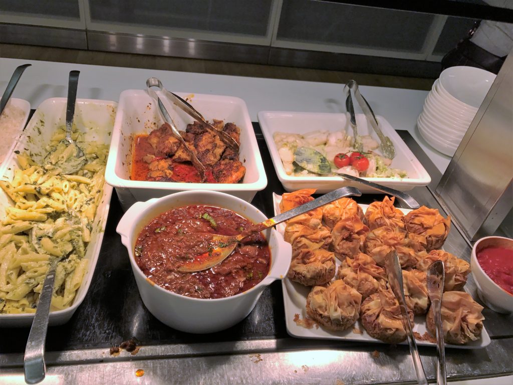 BA T5 First lounge review