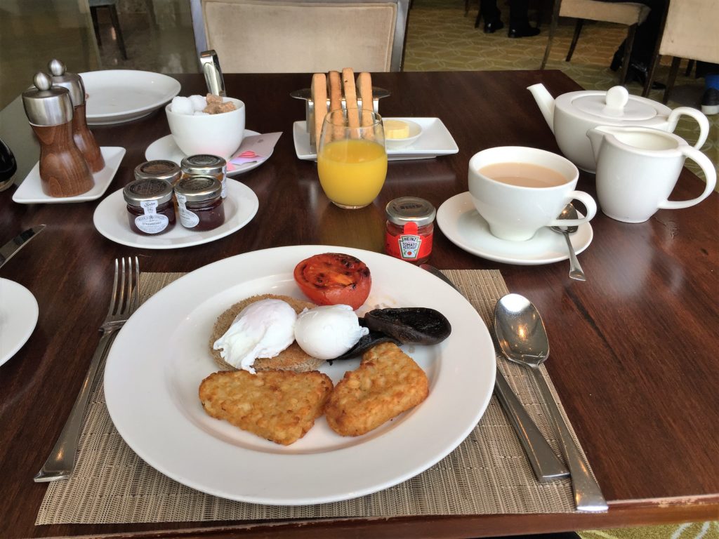 area where you can have afternoon tea.