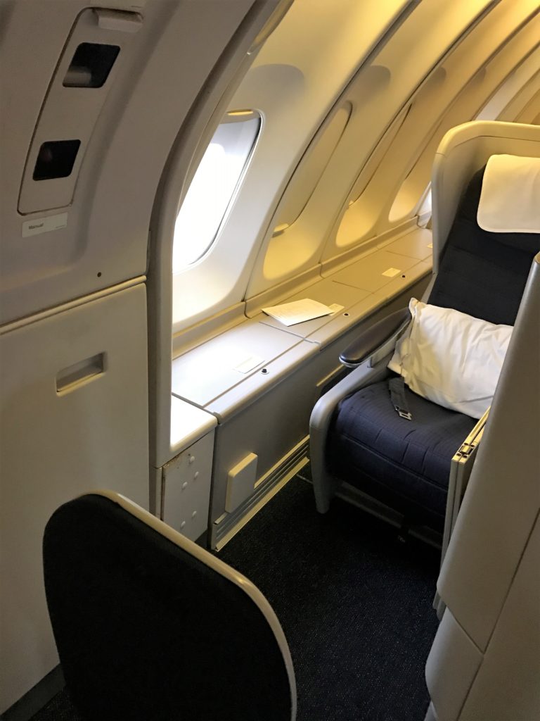 BA B747 club world review