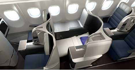 Malaysian airlines business class A350