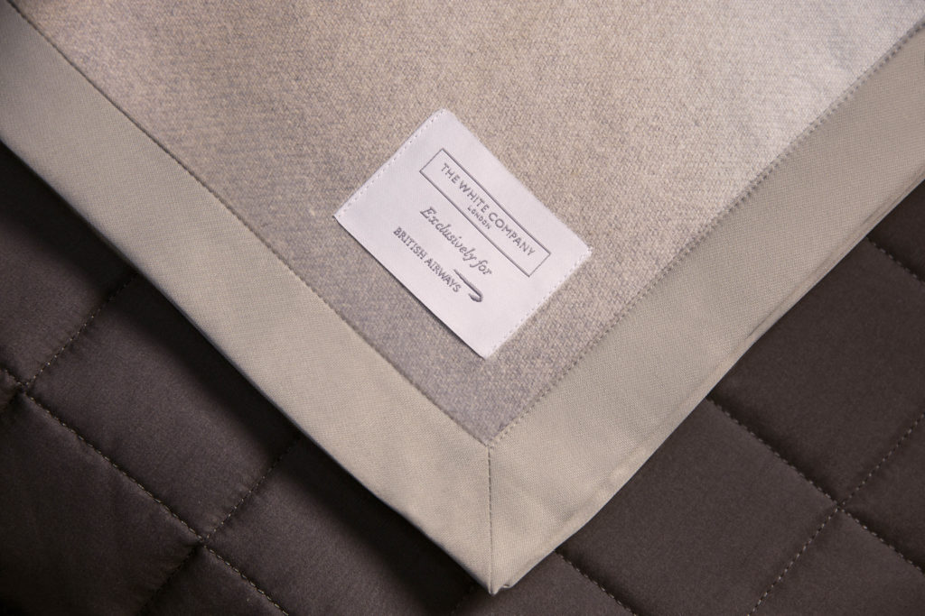BA new club world bedding white company