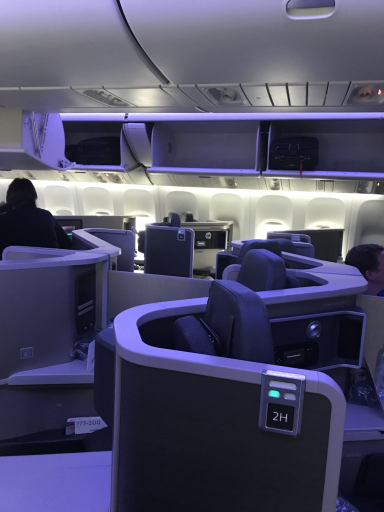 AA B777-200 business class review