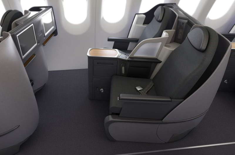 AA transcon A321 Business Class