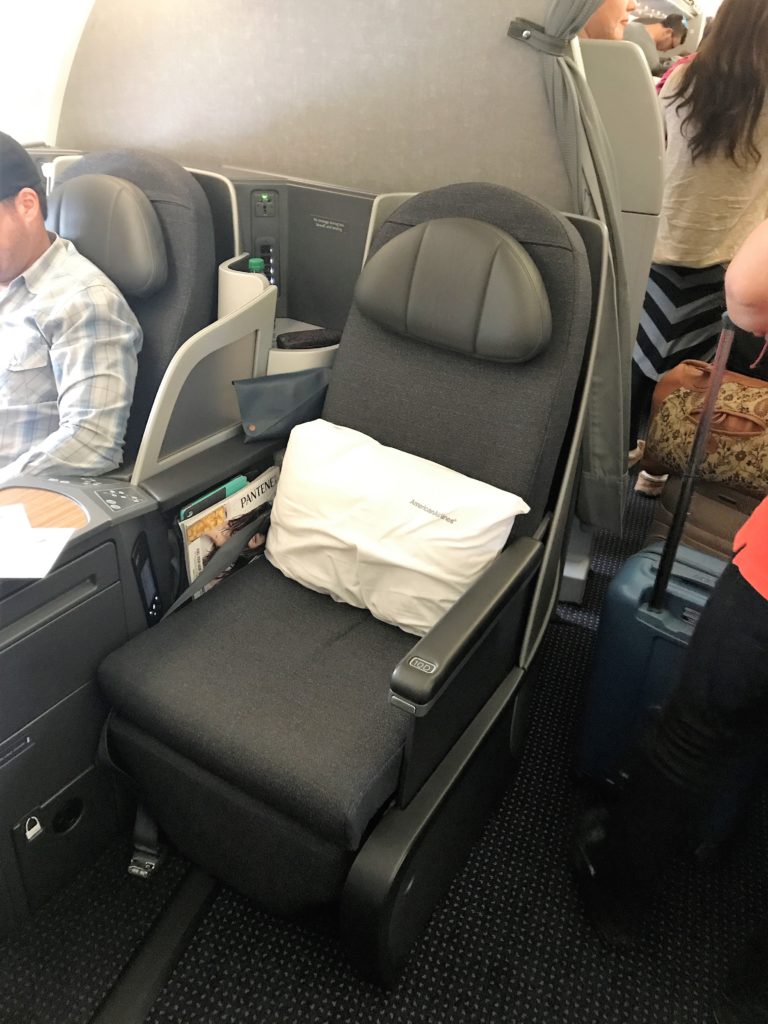 AA A321 transcon business class review