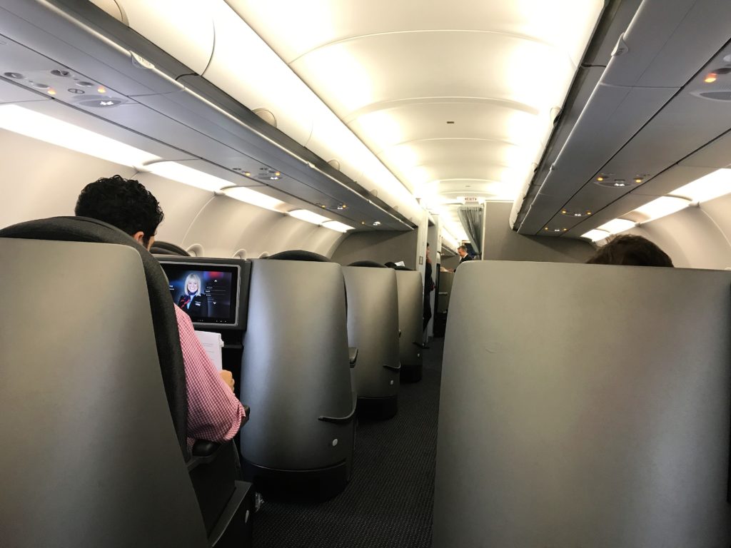 AA A321 transcon business class review