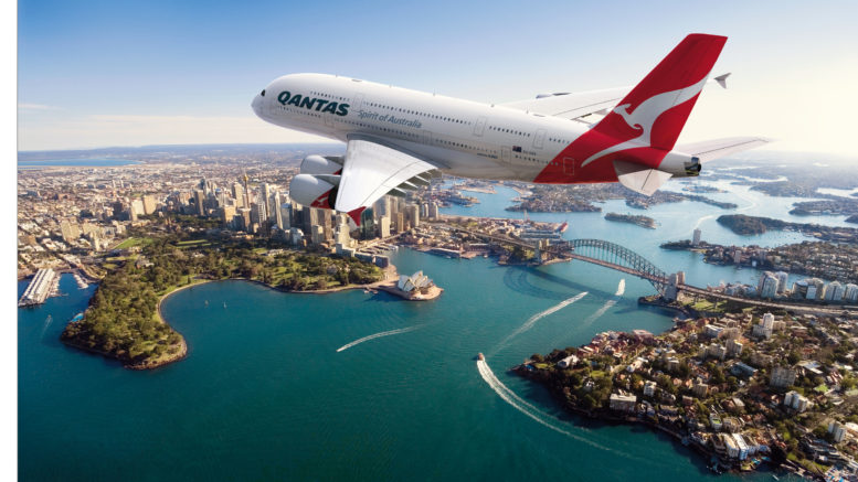 Qantas a380 sydney