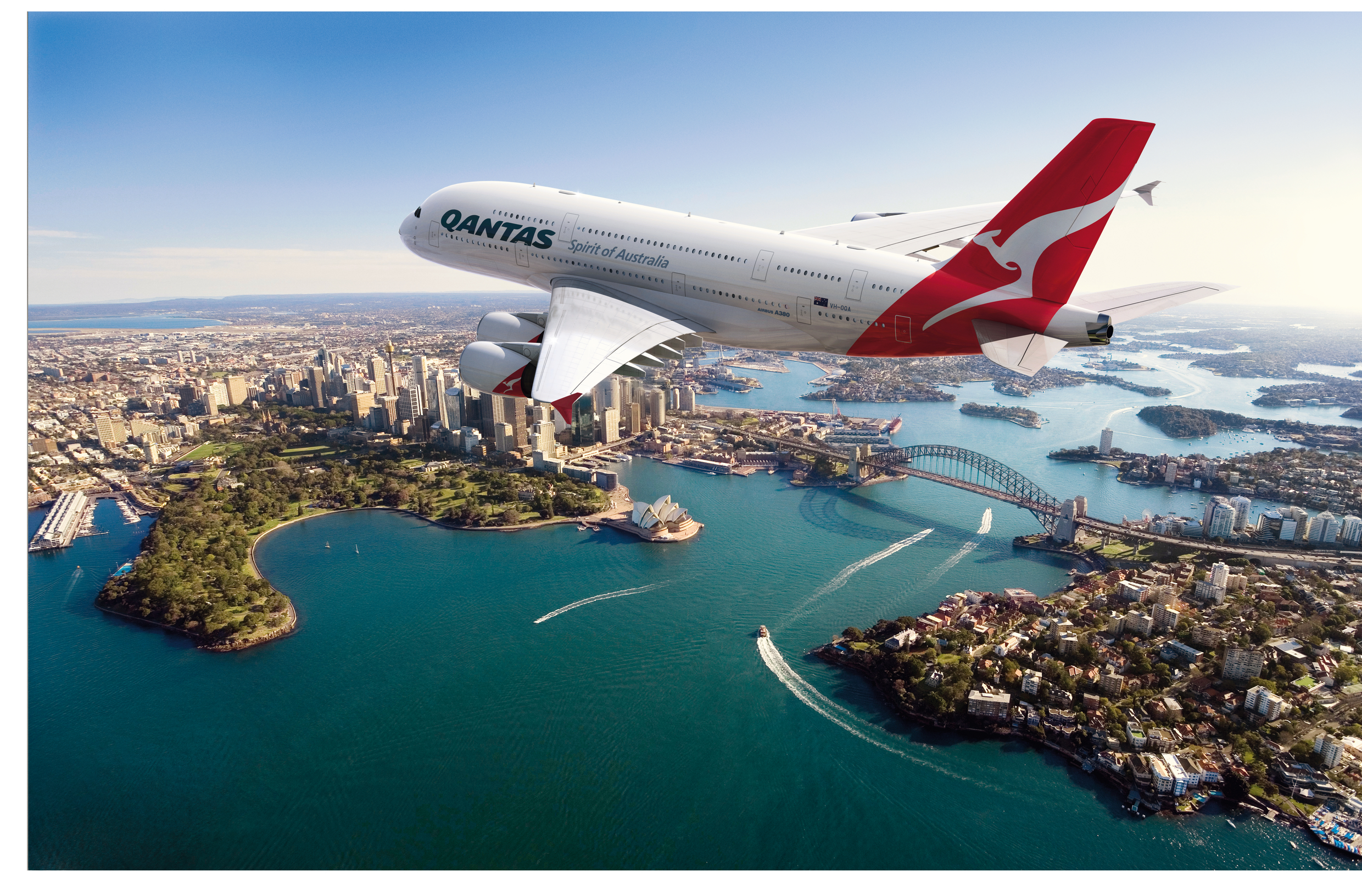 Qantas a380 sydney