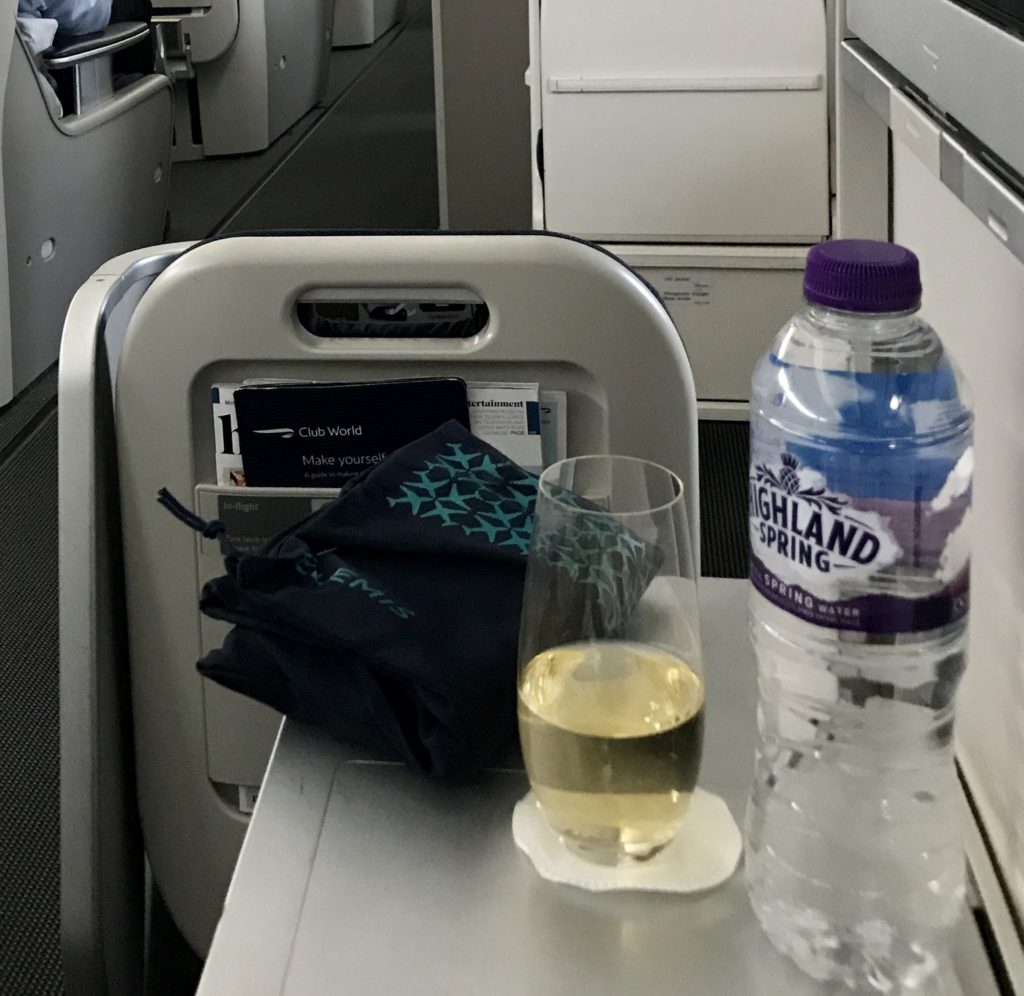 BA new Club World catering review