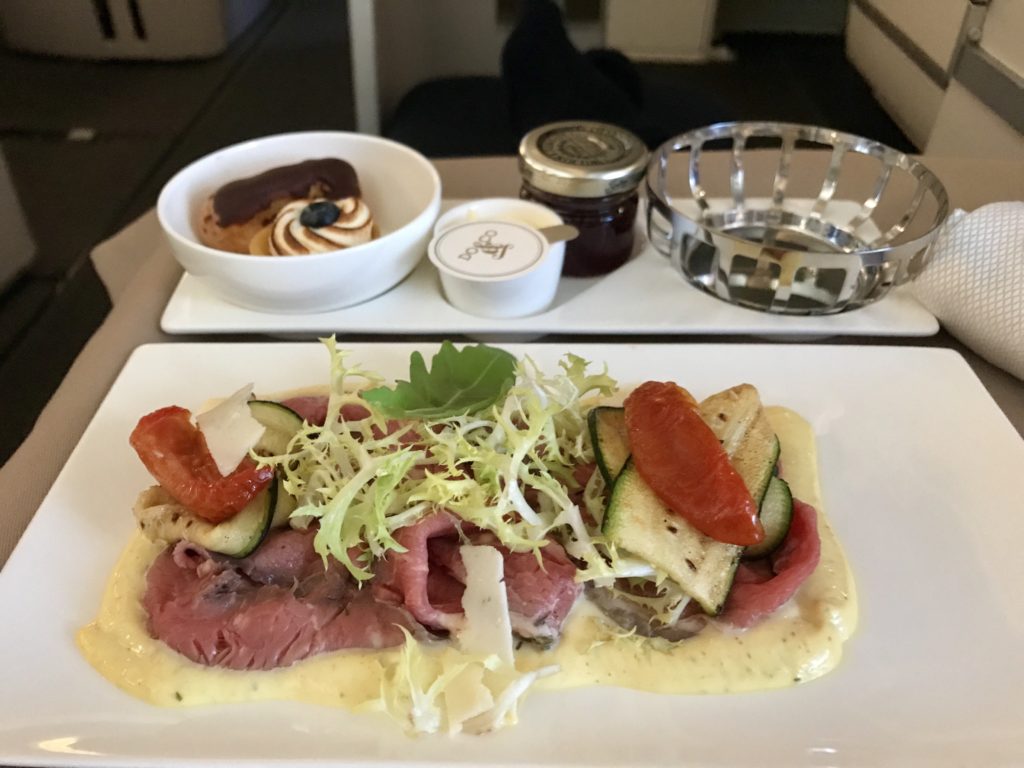 BA new Club World catering review