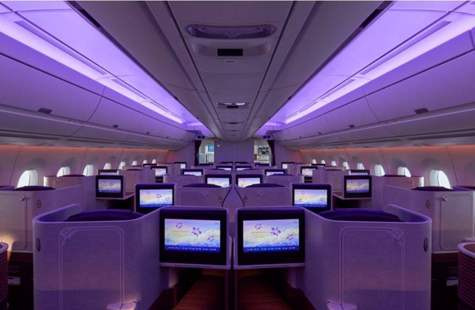 Thai A350 business class