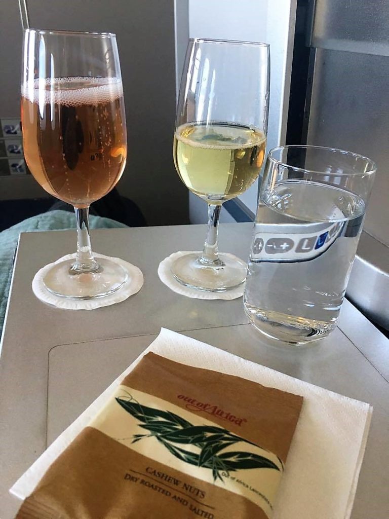 BA B747 upper deck club world review british airways