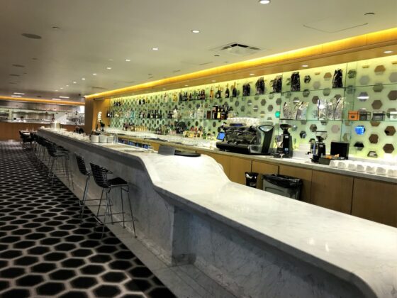 Qantas First lounge Los Angeles review