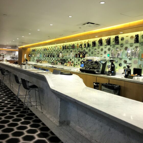 Qantas First lounge Los Angeles review