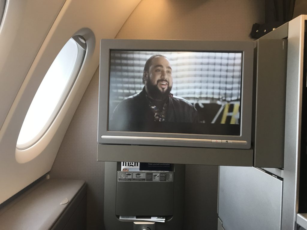 BA B747 Club World upper deck review