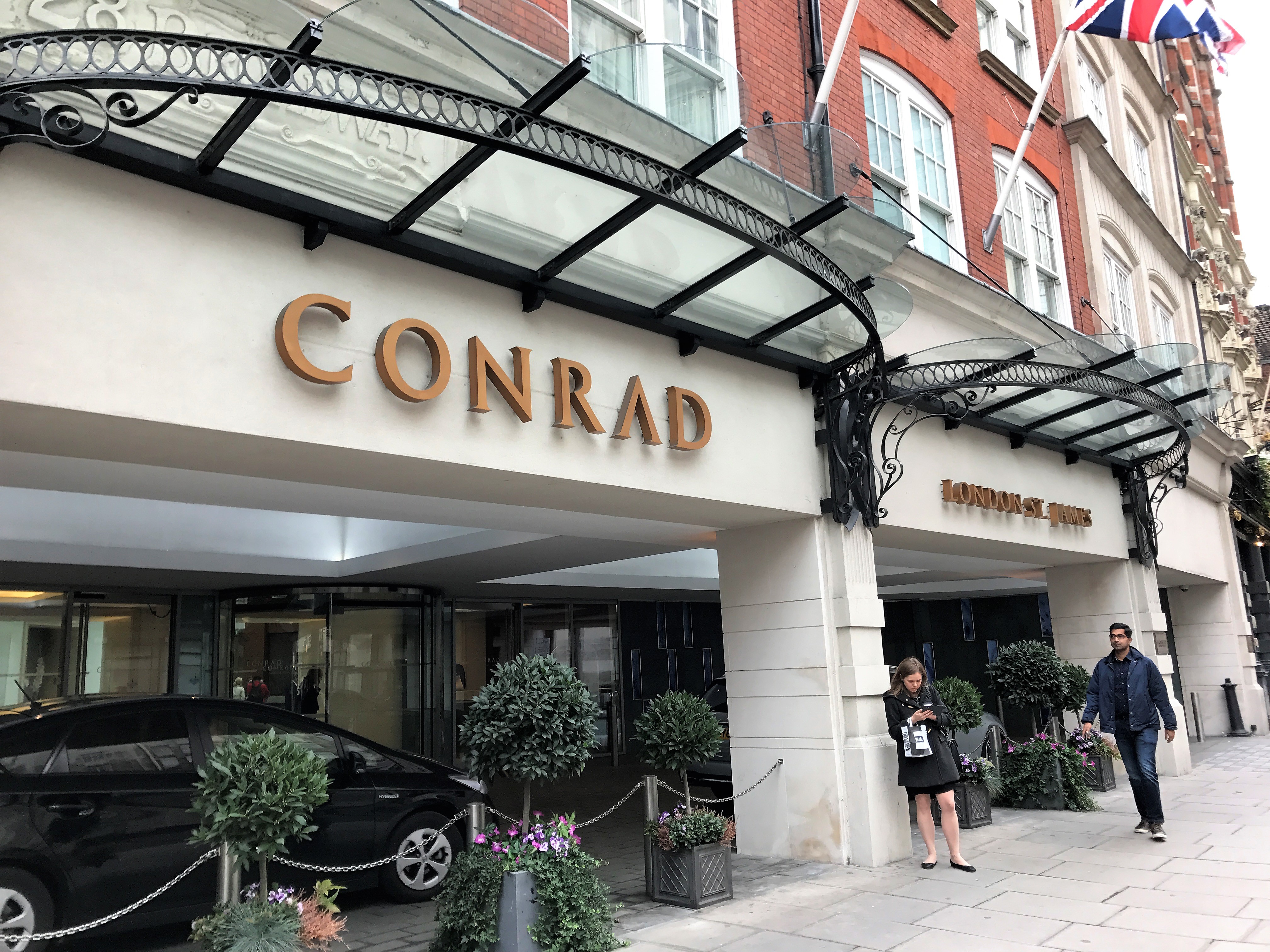 Conrad hotel London St James review