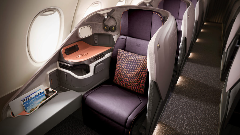 Singapore Airlines new business class A380