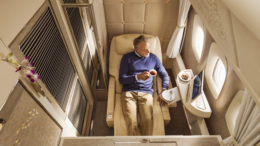 Emirates new first class suite
