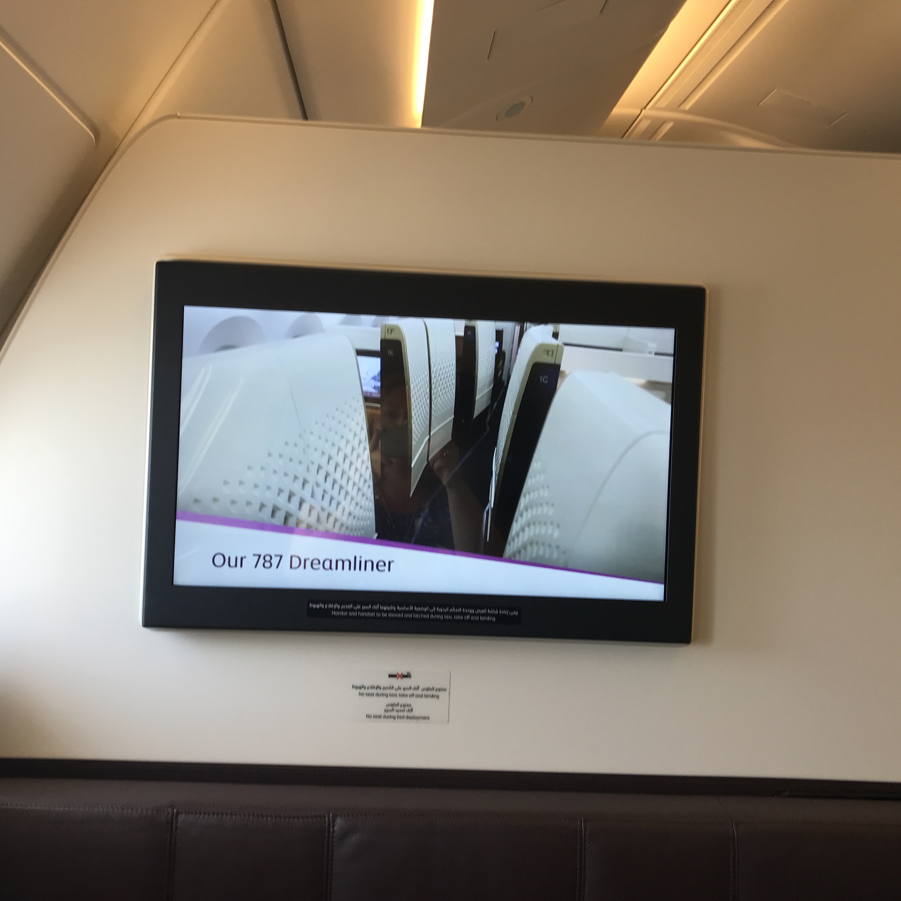 Etihad First class apartment A380 review