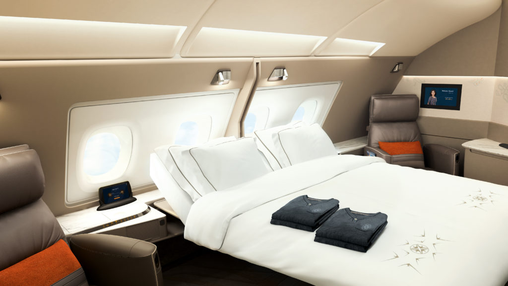 Singapore airlines new First class Suites A380