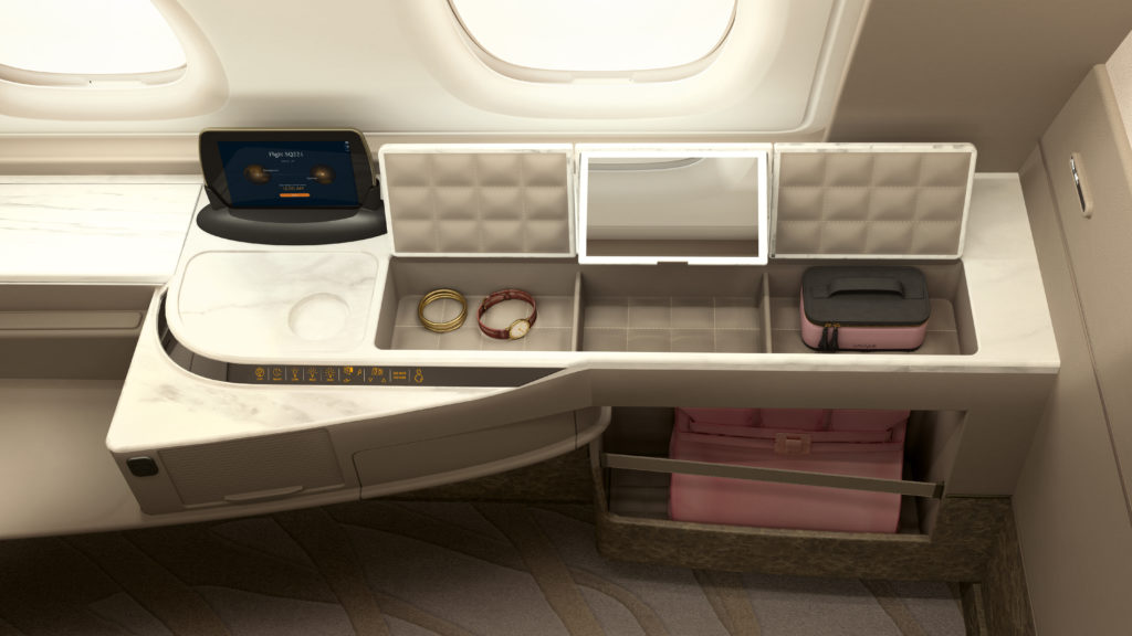 Singapore airlines new First class Suites A380