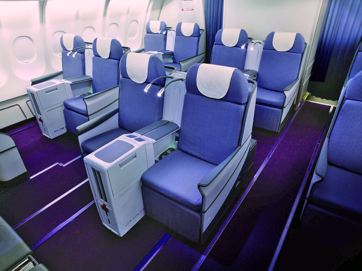 A330 refreshed business class China Southern