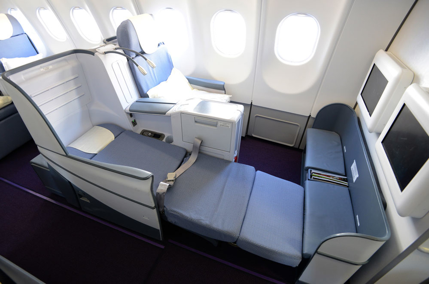 A330 refreshed business class China Southern