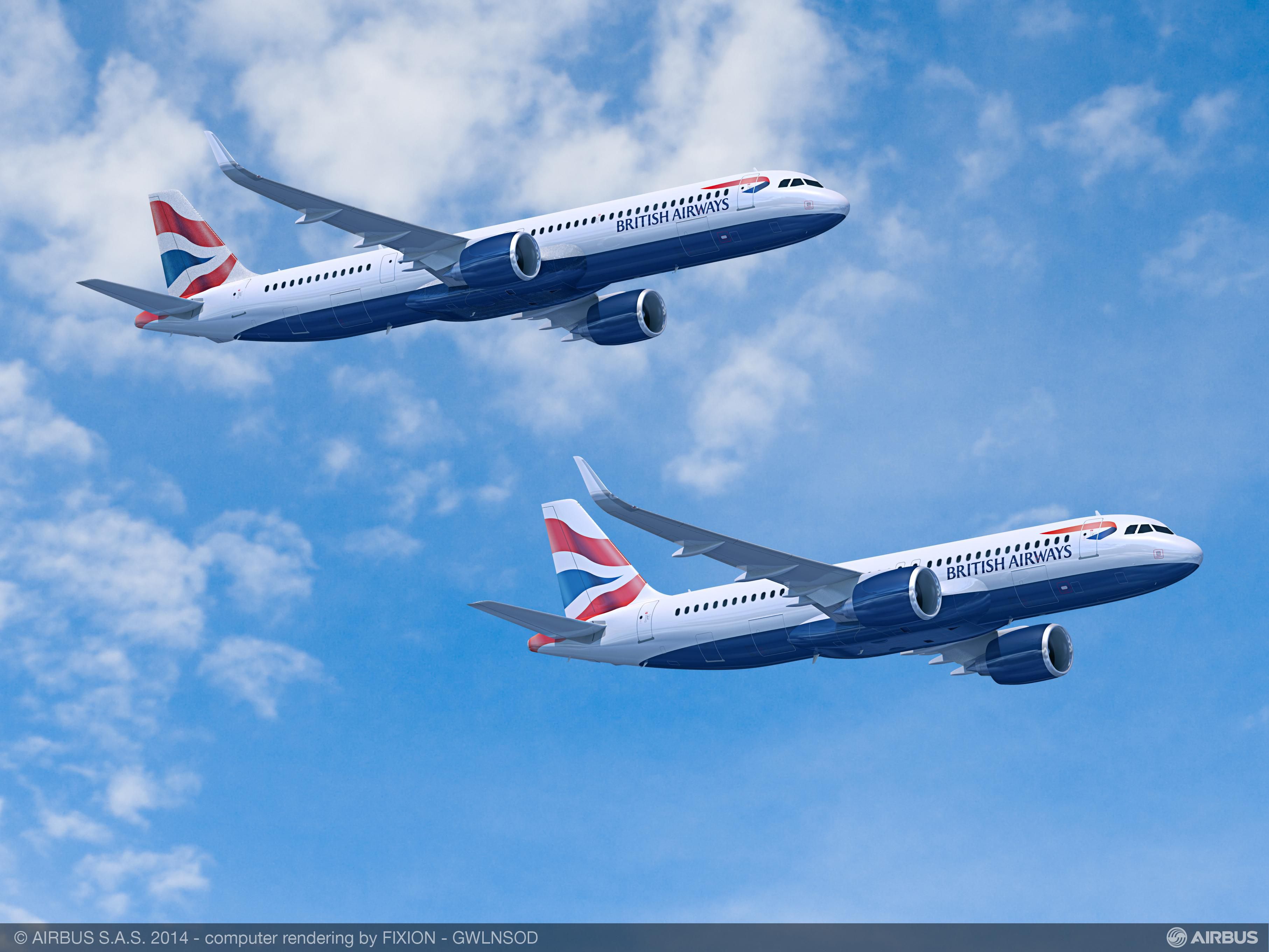 BA A320neo delivery date