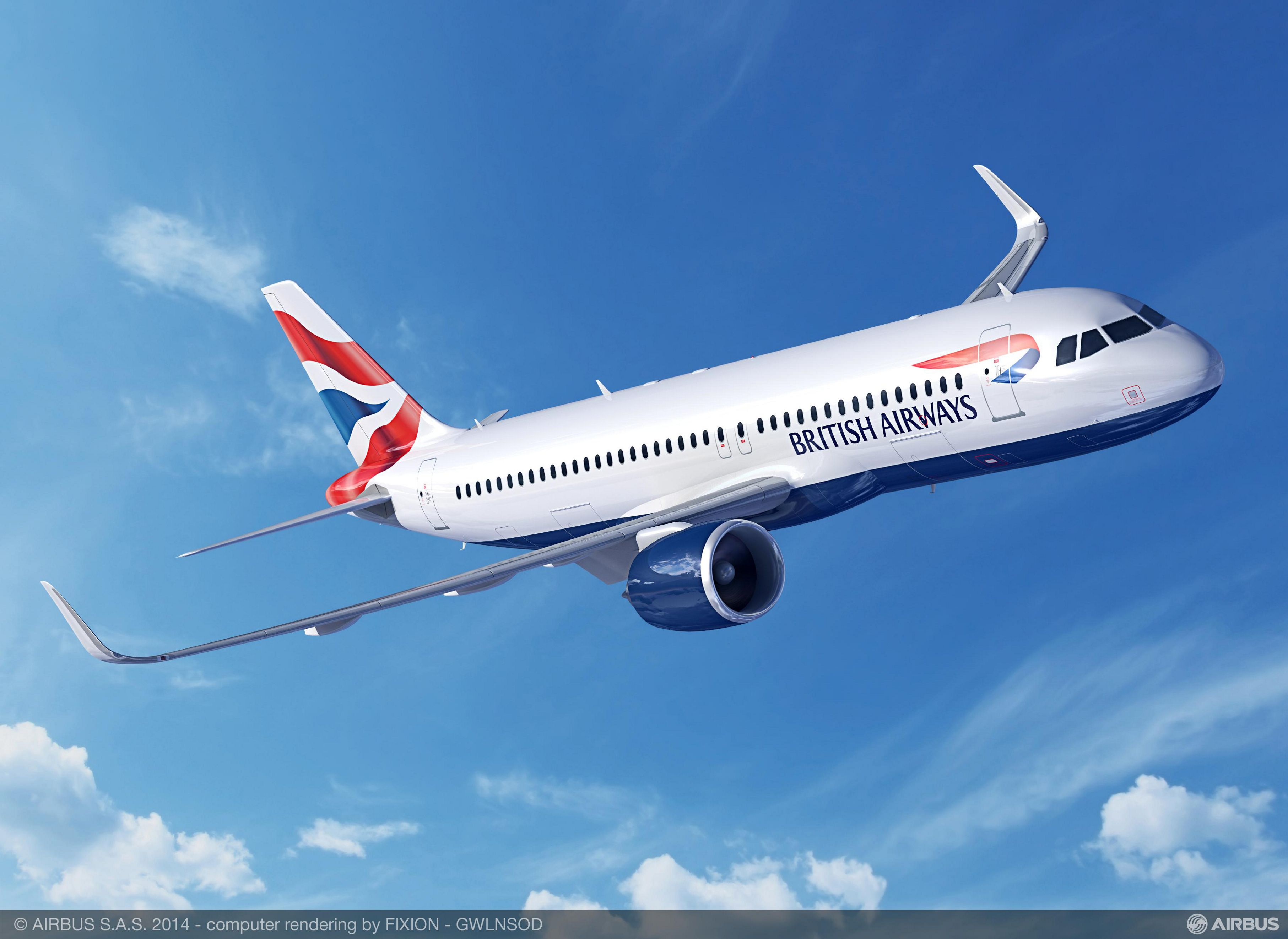 British Airways A320 delivery date